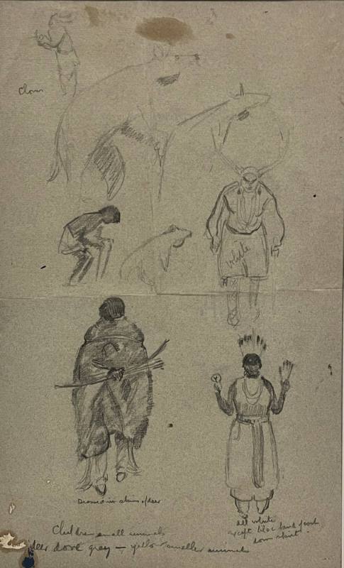 Dance Figure Sketches