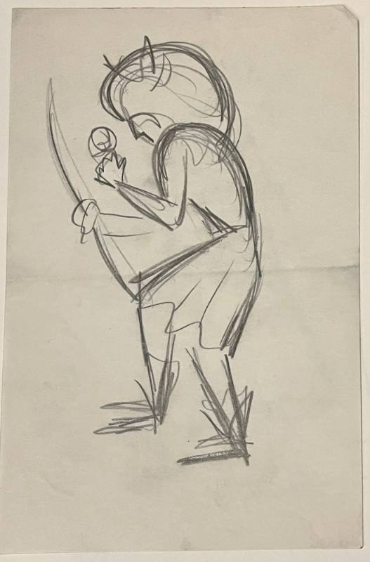 Untitled sketch for La Fonda