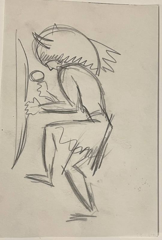 Untitled sketch for La Fonda