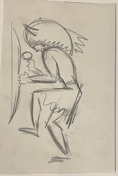 Untitled sketch for La Fonda