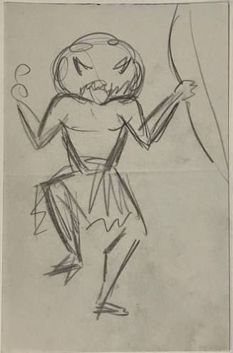 Untitled sketch for La Fonda