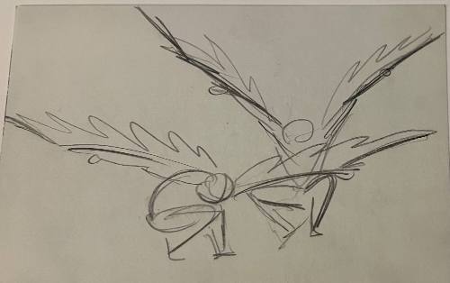 Untitled sketch for La Fonda