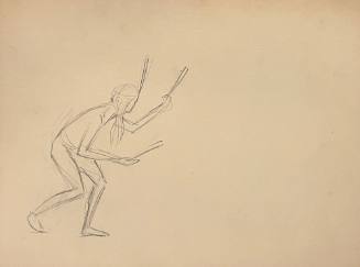 Untitled sketch for La Fonda Hotel