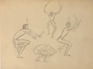 Untitled sketch for La Fonda Hotel