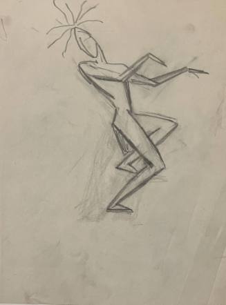 Untitled Sketch for La Fonda Hotel