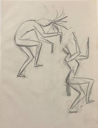 Untitled Sketch for La Fonda Hotel