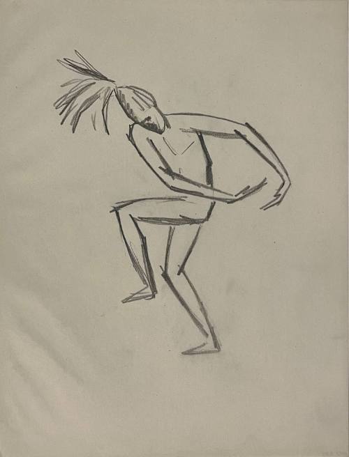 Untitled Sketch for La Fonda Hotel