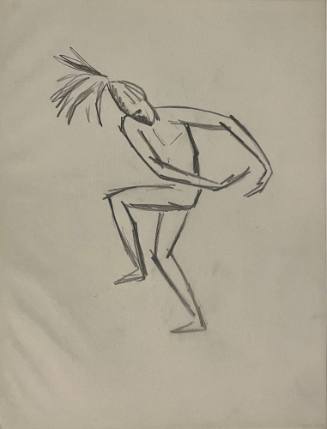 Untitled Sketch for La Fonda Hotel