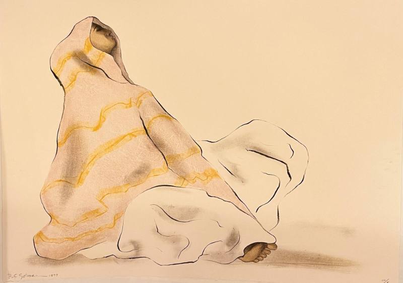 Woman with Pink Shawl (3/10)