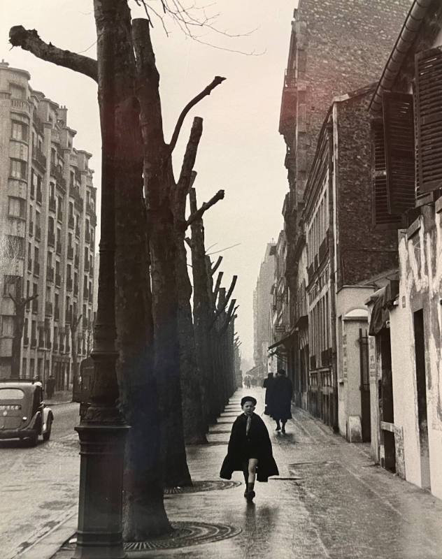 Schoolboy on Rue De Chatillon- Paris