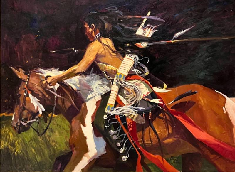 Untitled (Rider and Horse)