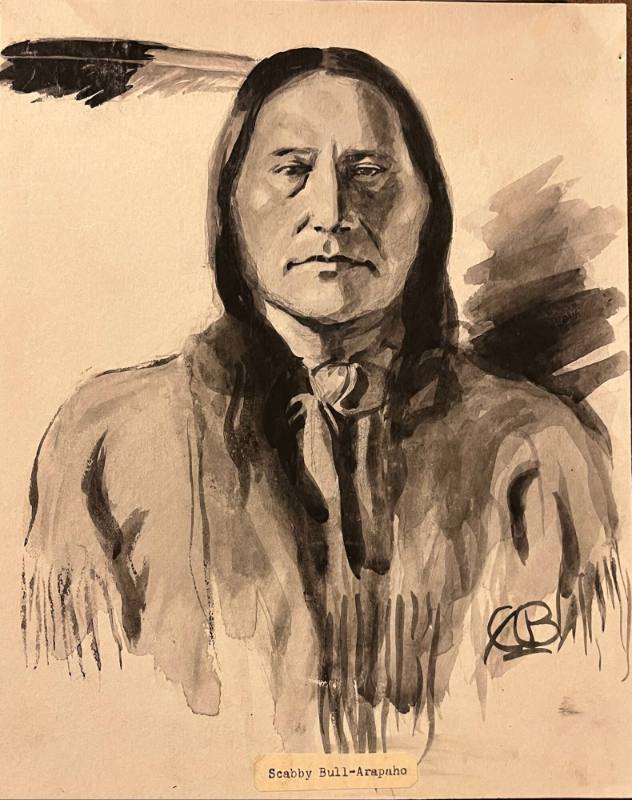 Scabby Bull - Arapaho Chief