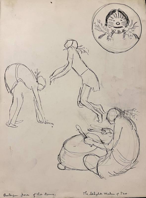 Burlesque Poses of the Dance