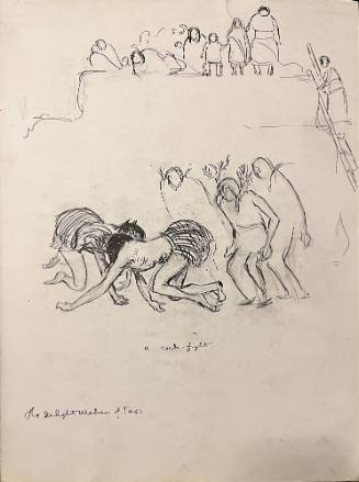 A Cock Fight-Delight Makers of Taos