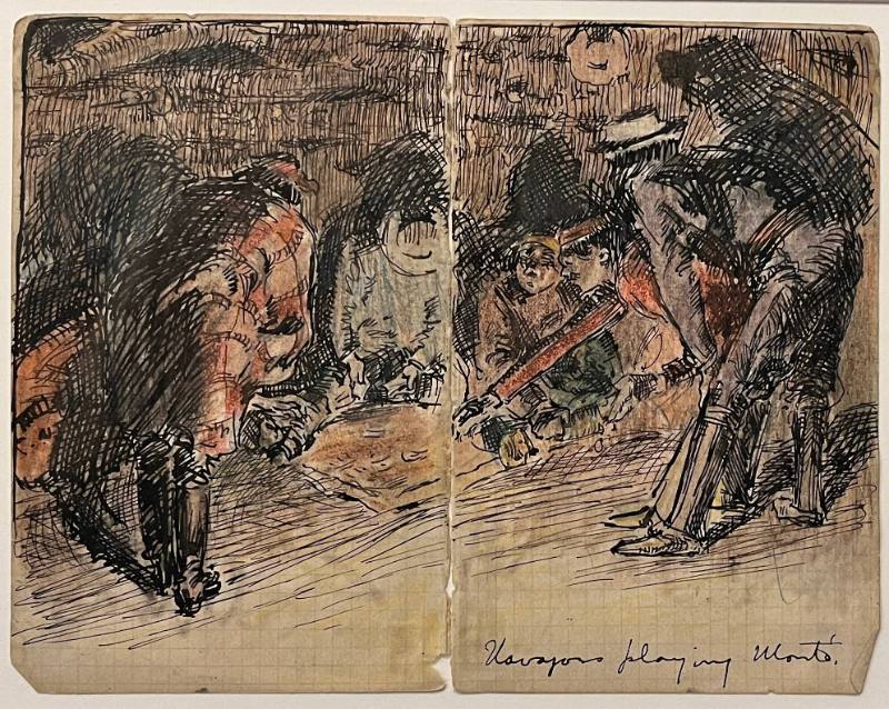 Navajos Playing Monte