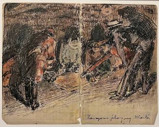 Navajos Playing Monte