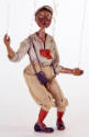 Gustave Baumann, Tourist Lady, 1930-1933, carved wood, paint, suede, and fabric, 16 1/16 × 6 11…