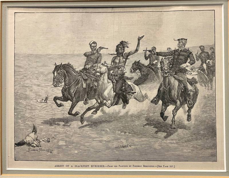 Arrest, Blackfoot Murder