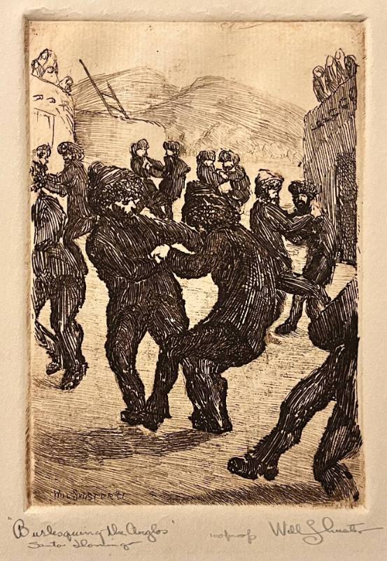 Burlesquing the Anglos (Santo Domingo)