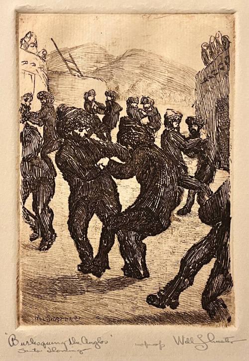 Burlesquing the Anglos (Santo Domingo)