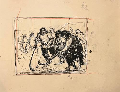 Indian stick ball game