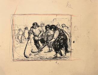 Indian stick ball game