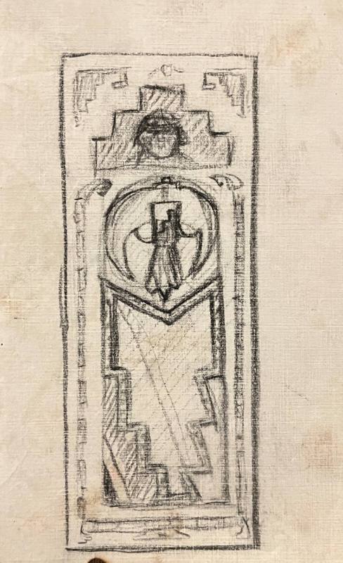 Geometric Indian design