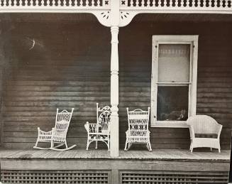 Chairs on the Porch of a House Near Kingston, N.Y. 
