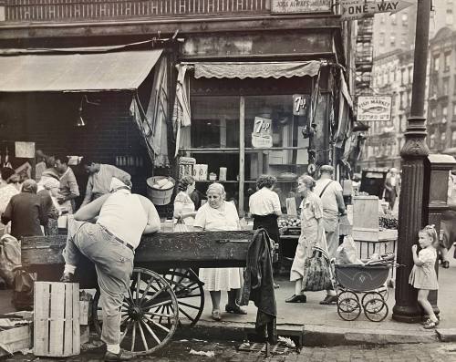 Street Market- Suffolk at Hester St. Lower East Side- New York