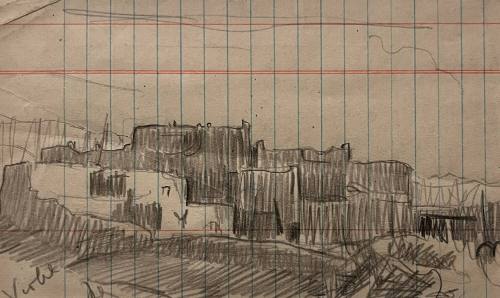 Pueblo Sketch