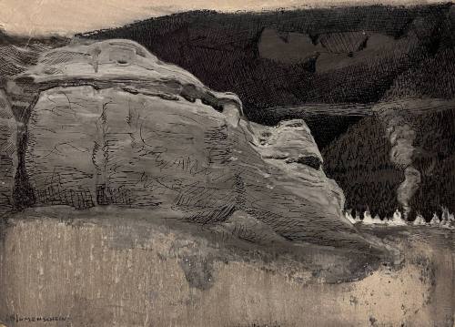 Encampment by Big Rocks