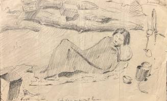 Sick Navajo in Sweat House