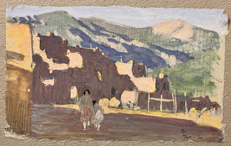 Mother and Child at Taos Pueblo