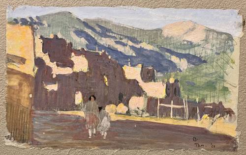 Mother and Child at Taos Pueblo