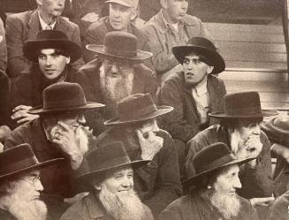 Untitled (Men with beards wearing hats)