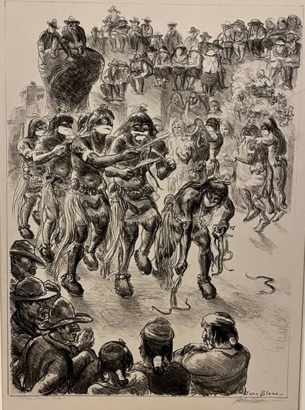 Hopi Snake Dance, Walpi Mesa