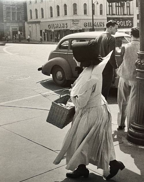 Amish Woman, Lancaster, Pa., 1955