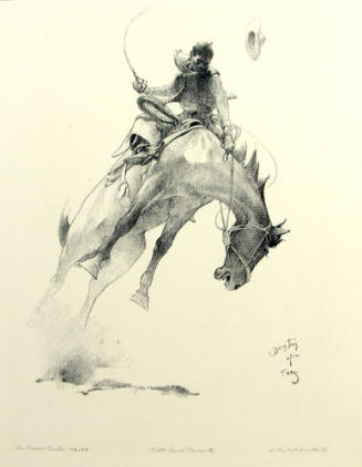 The Bronco Buster No. 49 (from the Cattle Land series)