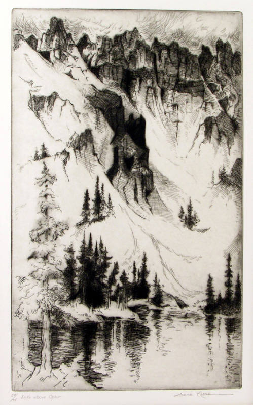 Lake Above Ophir