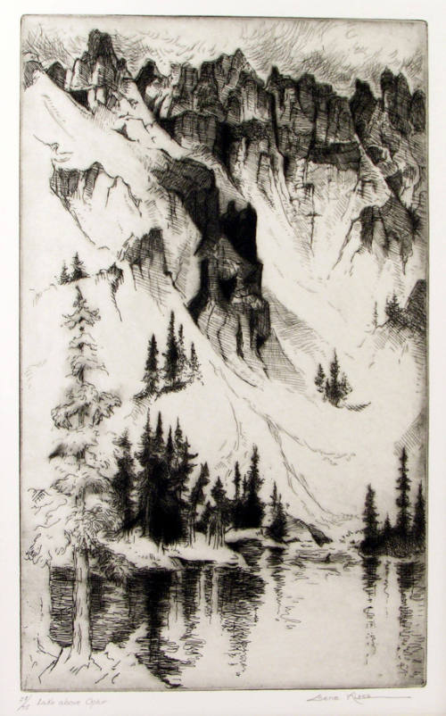 Lake Above Ophir