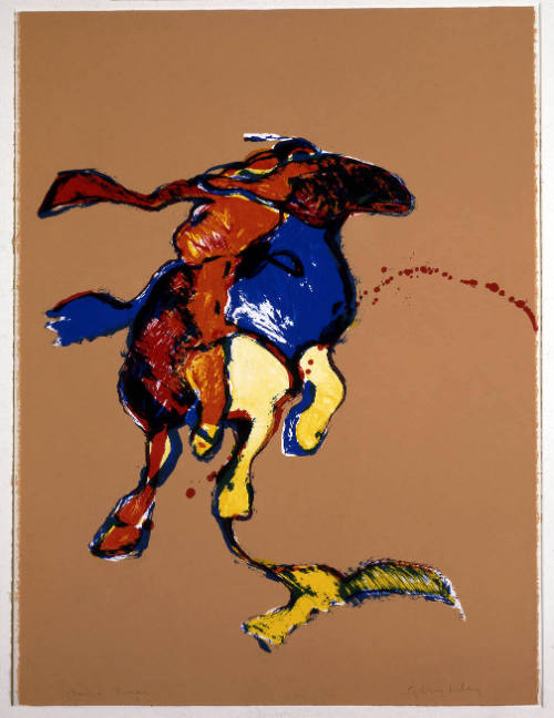 Indian on Horse after Remington