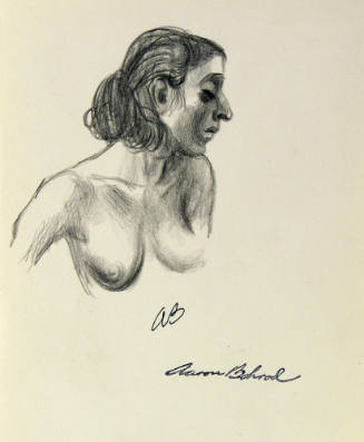 Untitled (Nude female torso)