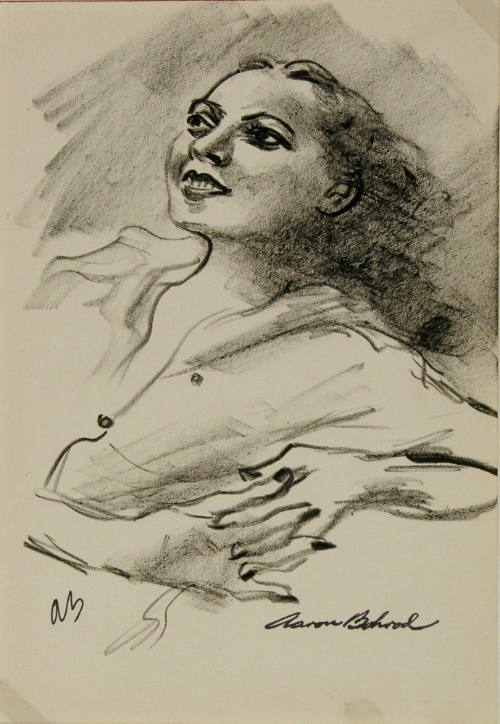 Untitled (Woman with hands clasped)