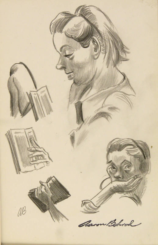 Untitled (Girl reading)
