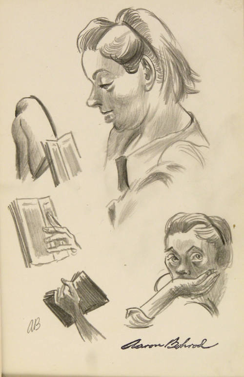 Untitled (Girl reading)
