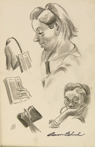 Untitled (Girl reading)