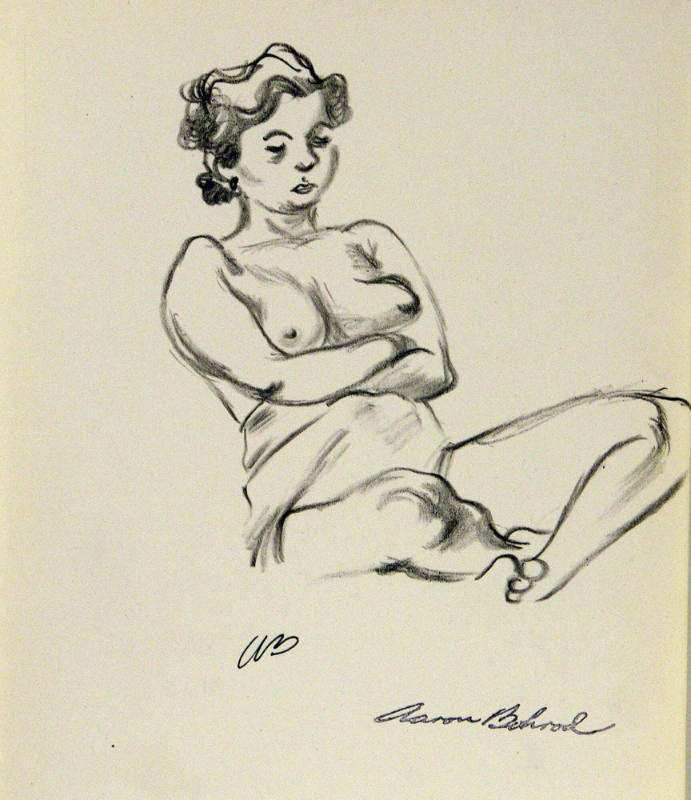 Untitled (Seated nude)