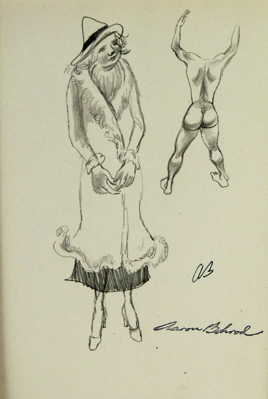 Untitled (Woman with coat and hat)