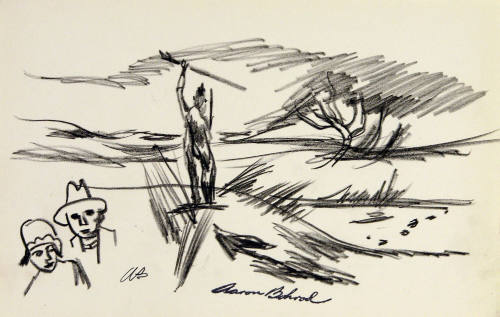 Untitled (Landscape with figures)