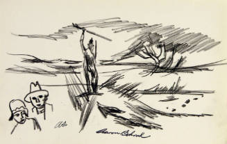 Untitled (Landscape with figures)